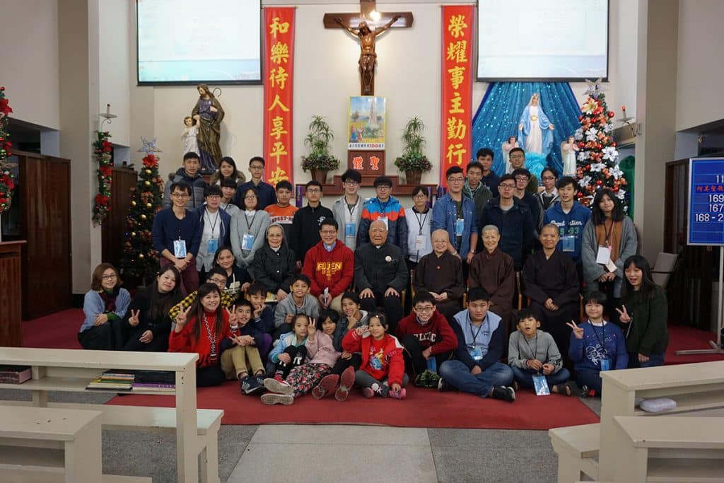 基隆聖誕節宗教交流 靈鷲山國際青年團基隆區團