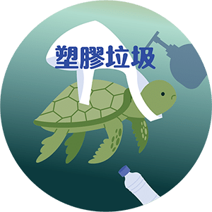 海洋塑膠垃圾過多